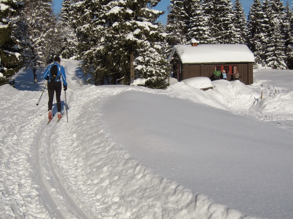 Julen 2013 – ski med storm i kastene Pellestova